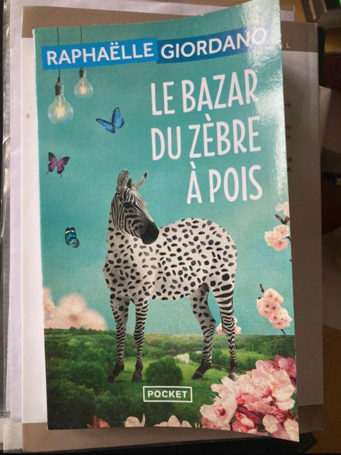 Livre le bazar du zèbre à pois - photo numéro 1