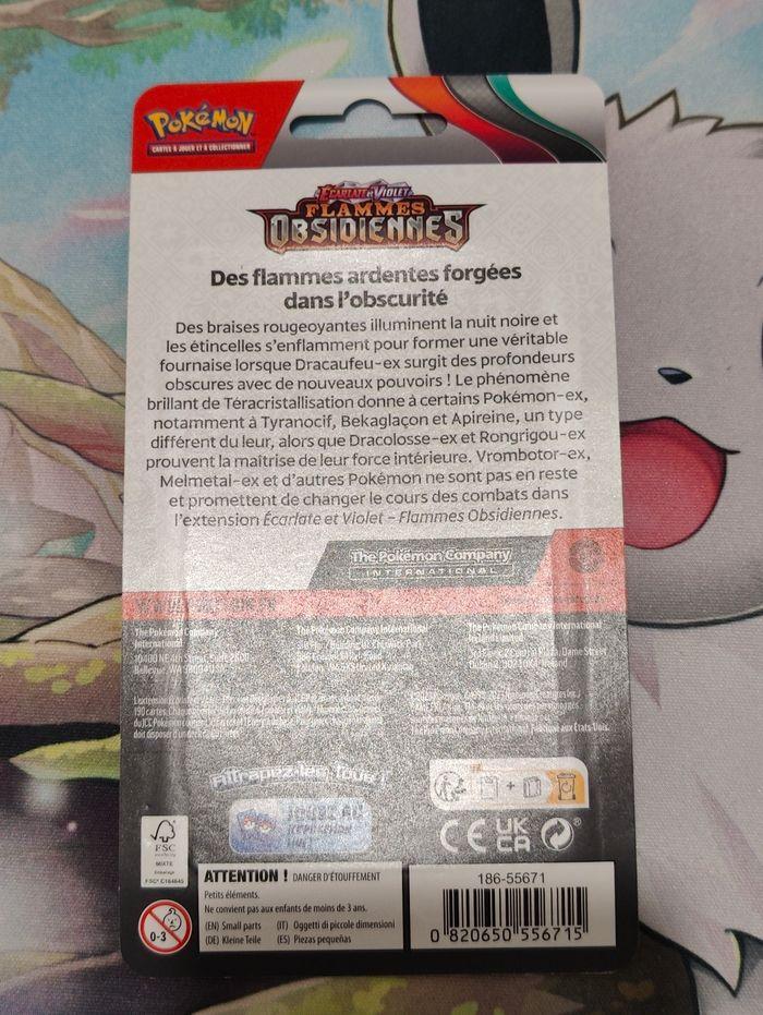 Booster blister Pokémon EV03 neuf fr - photo numéro 2