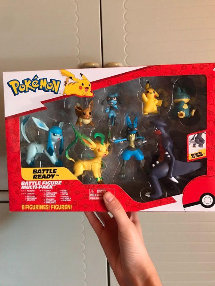 Pokemon battle figure multi-pack 8 figurines - photo numéro 1