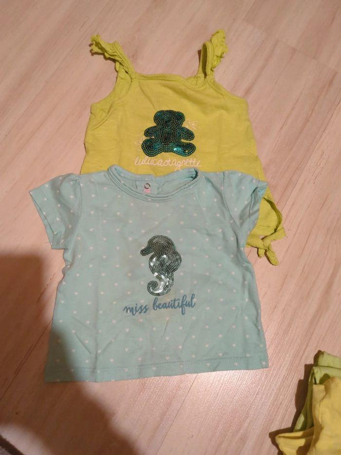 Lot de 2 t-shirt fille