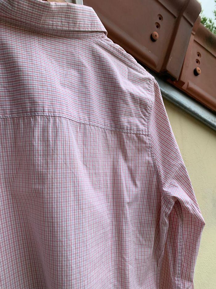 Chemise 👔 à petits carreaux ♦️ Vintage rose 🥀 taille 42 - photo numéro 10