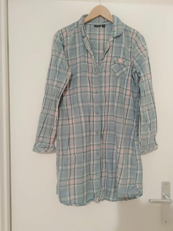 Chemise de nuit à carreaux - photo numéro 1