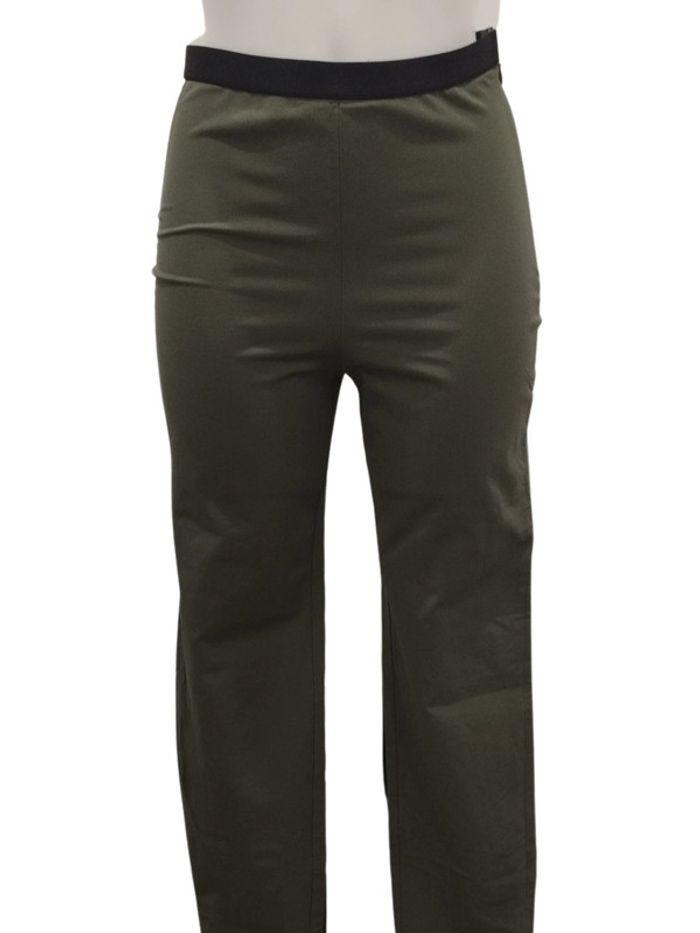 Pantalon droit kaki - Mango - T S - photo numéro 2