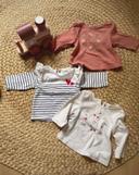 Lot de 3 tee shirt bébé fille tape a l'œil