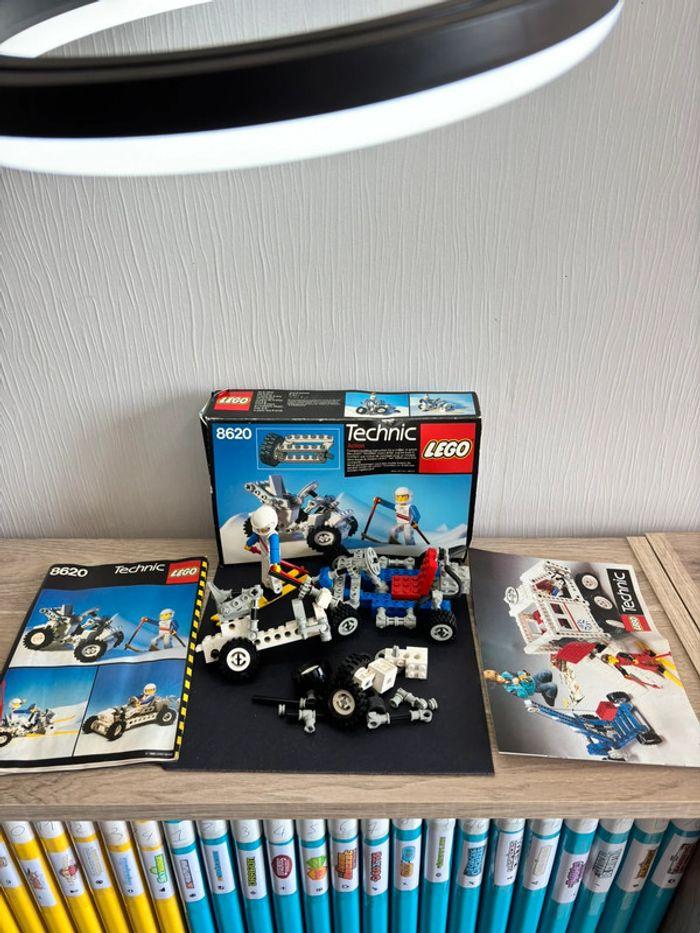 Set lego technic vintage 8620 en boîte et notice  quad des neiges - photo numéro 2