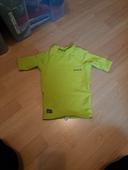 Maillot de bain jaune fluo 4 ans