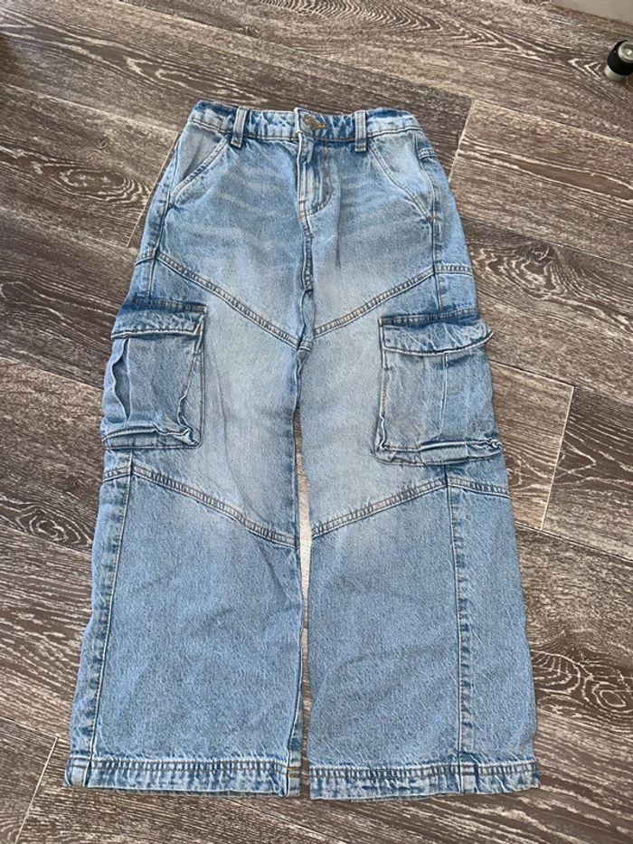 jeans cargo primark 7/8 ans