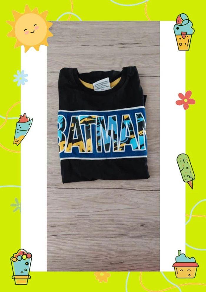 Tee-shirt "Batman" manches courtes garçon 5 ans - photo numéro 3