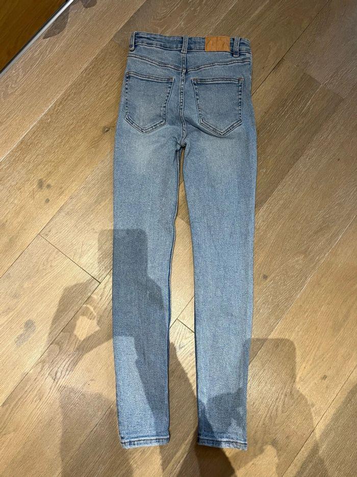 Jeans zara bleu clair 36 - photo numéro 8