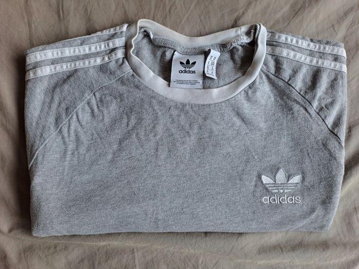 Tee shirt adidas gris - photo numéro 12