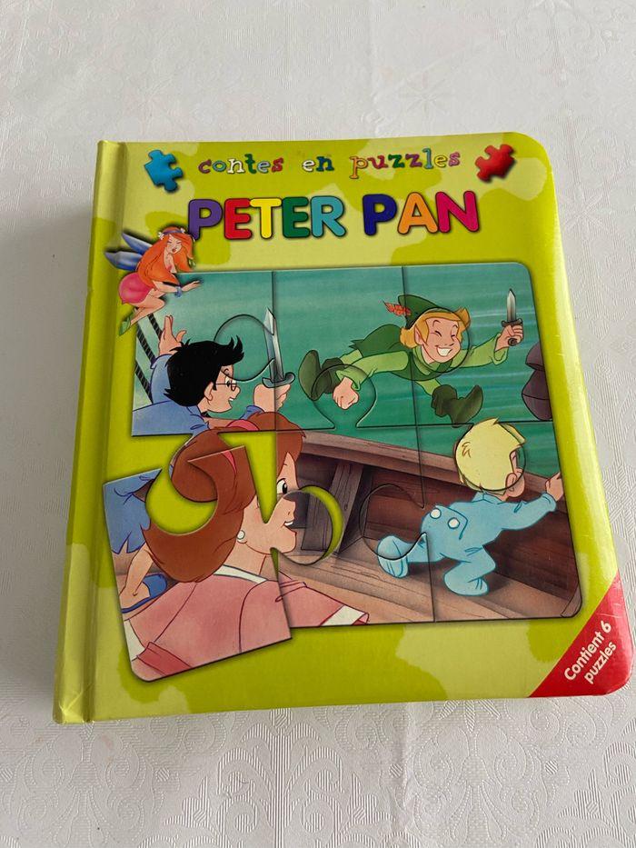 Livre puzzle Peter pan - photo numéro 1