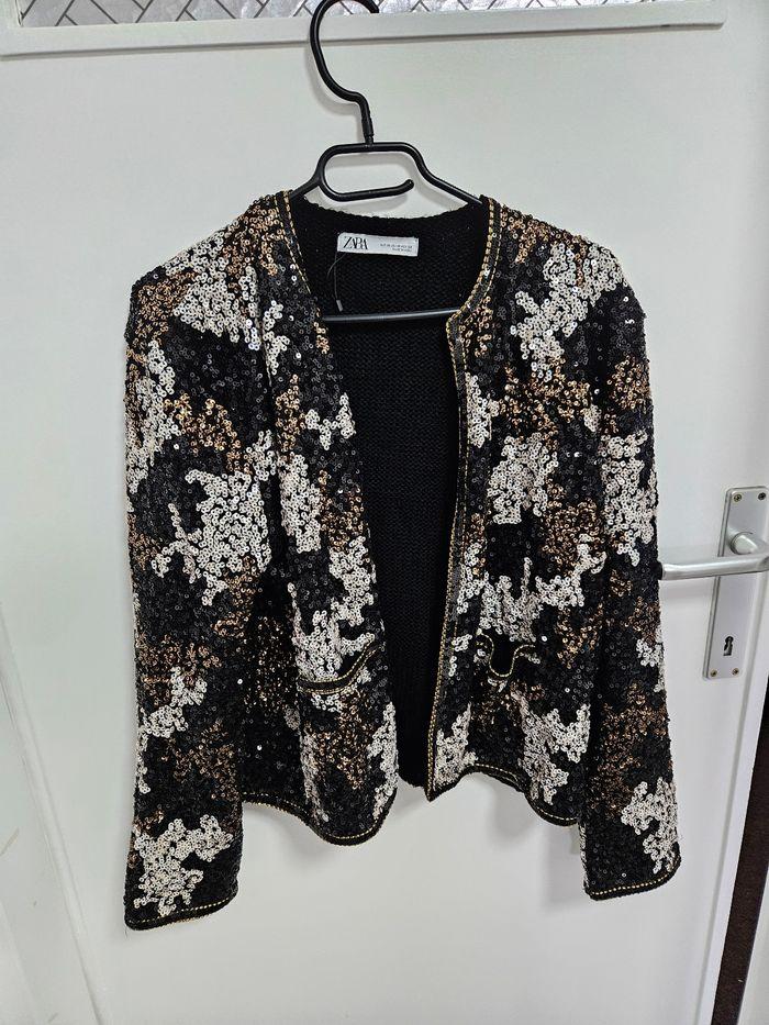 Veste a sequins zara Taille M - photo numéro 1