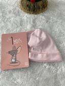 Bonnet chapeau bébé Hugo Boss rose 50 cm neuf