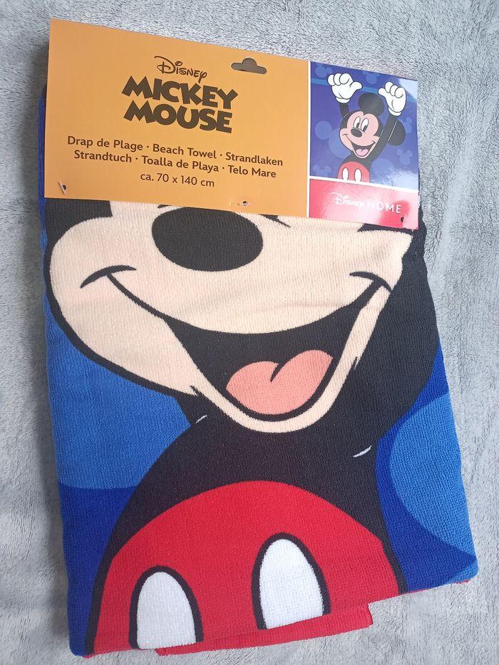 Serviette Drap de plage bain Mickey mouse Disney - photo numéro 5