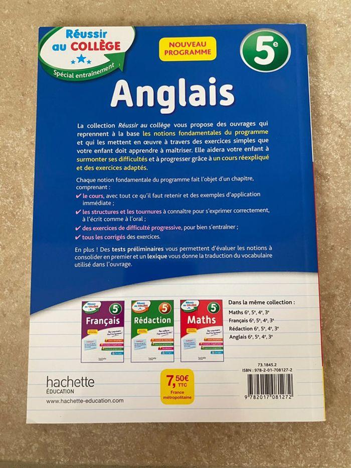 Anglais 5eme - photo numéro 2