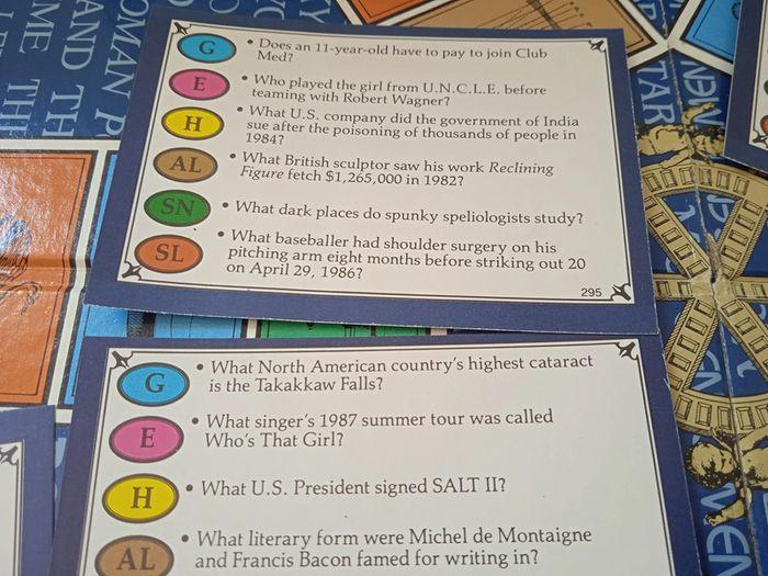 vintage trivial pursuit  volume II en anglais - photo numéro 3