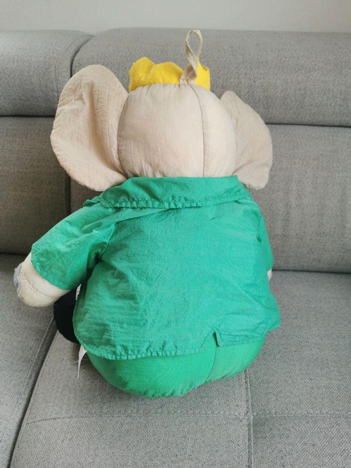 Babar vintage 48 cm  de 1993 jeu peluche - photo numéro 3