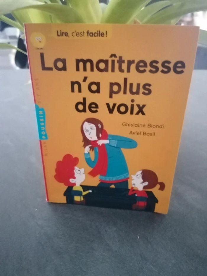 Livre la maîtresse n'a plus de voix - photo numéro 1