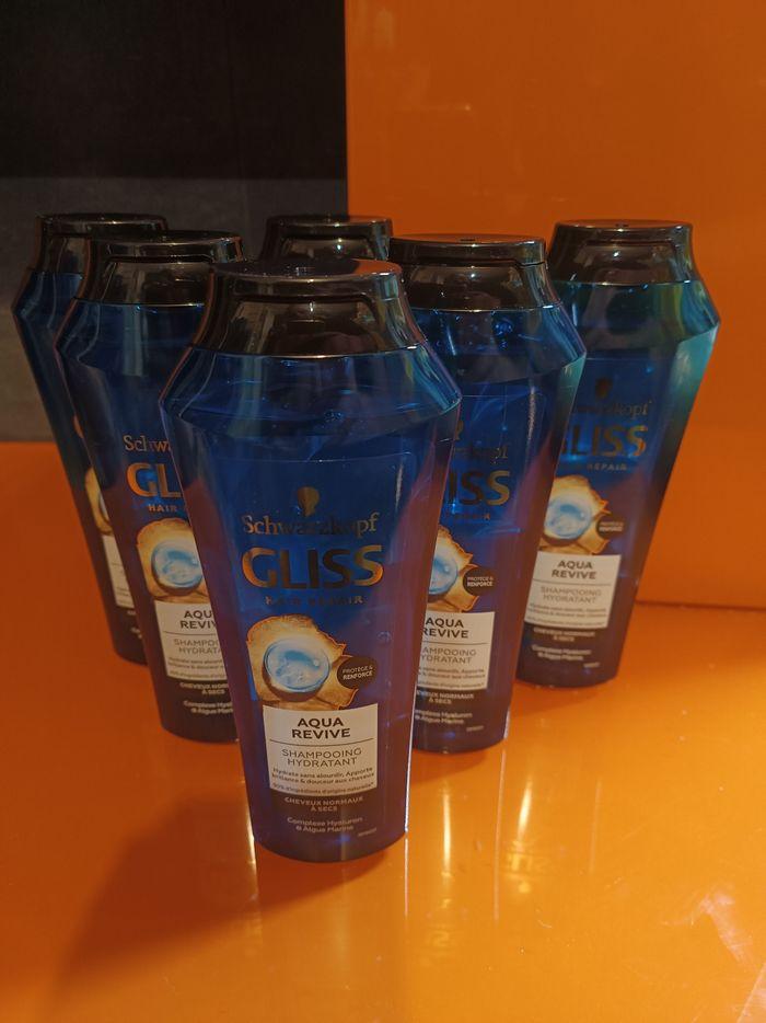 6 shampoings Schwarzkopf gliss 250ml