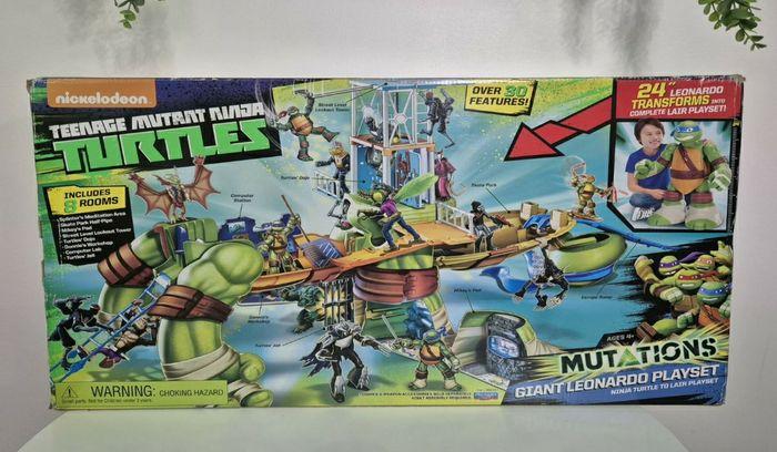 Tortue Nina playset mutation Leonardo géant mega air  de jeu - photo numéro 4