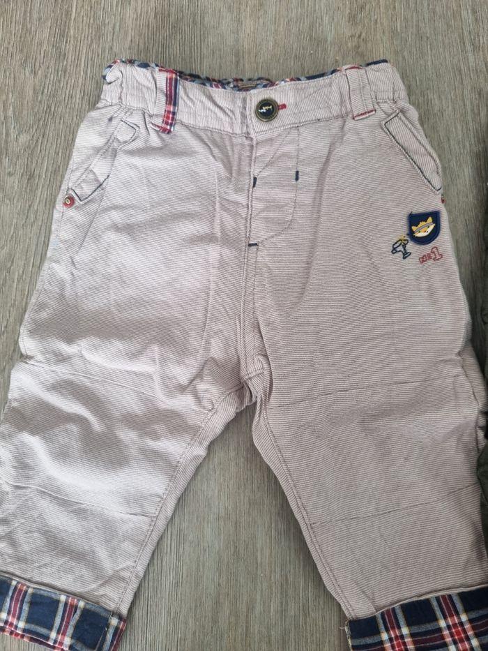 Lot de 2 pantalons sergent major taille 6 mois - photo numéro 4