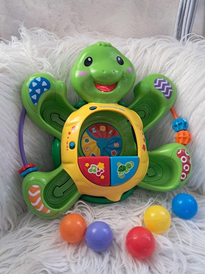 Tortue tourni pop balles vtech - photo numéro 1