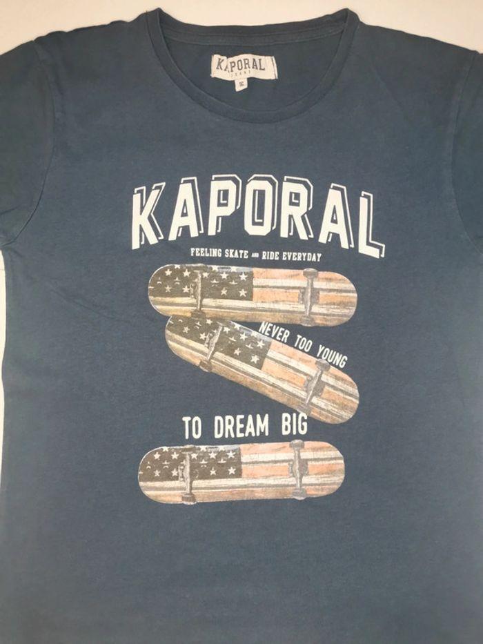 Tee-shirt Kaporal Taille 16 ans en coton - photo numéro 3