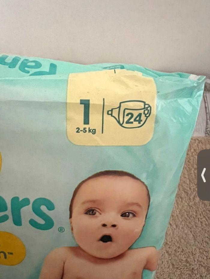 Paquet de couche Pampers taille 1 - photo numéro 3