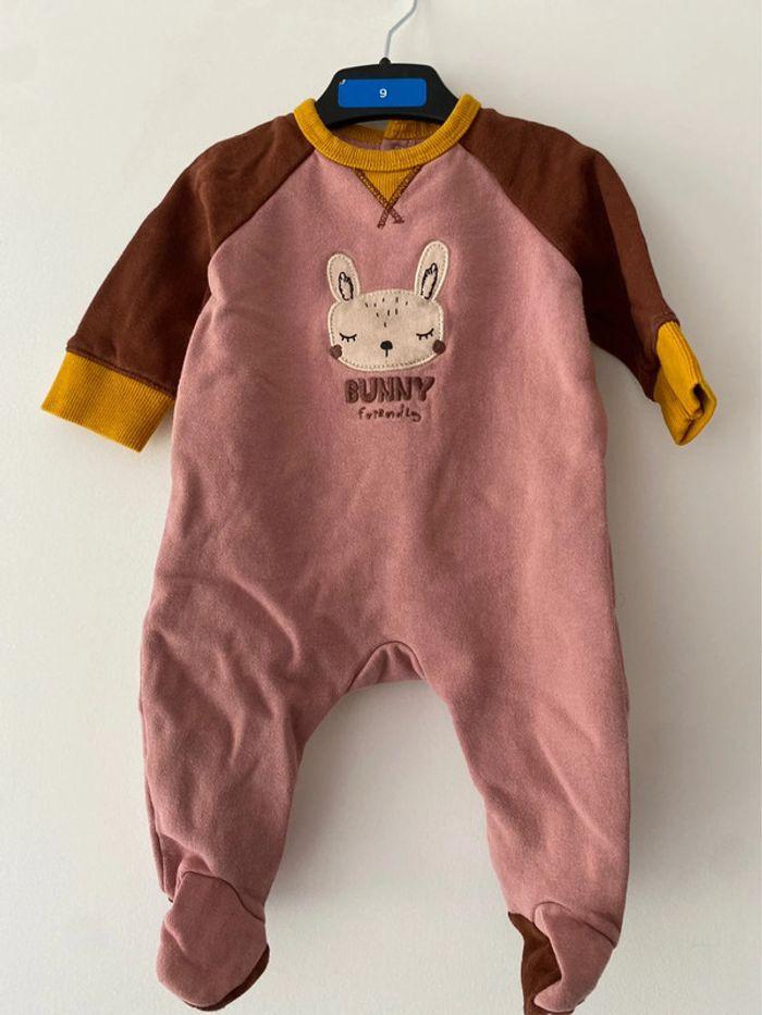 Lot de 2 pyjamas « dors bien » lapin - photo numéro 3