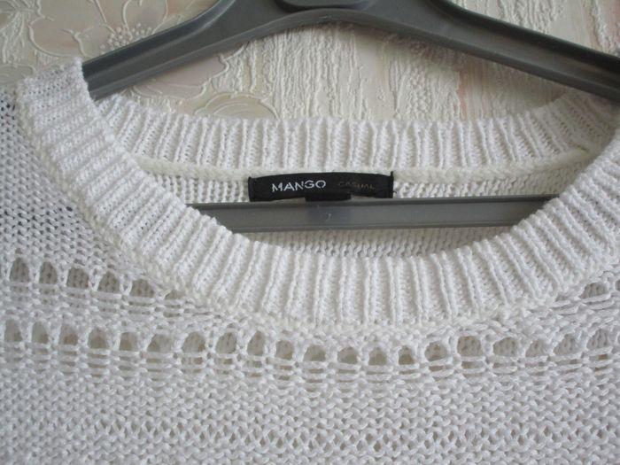 Pull Blanc ras du cou Femme TXL (42) - photo numéro 4