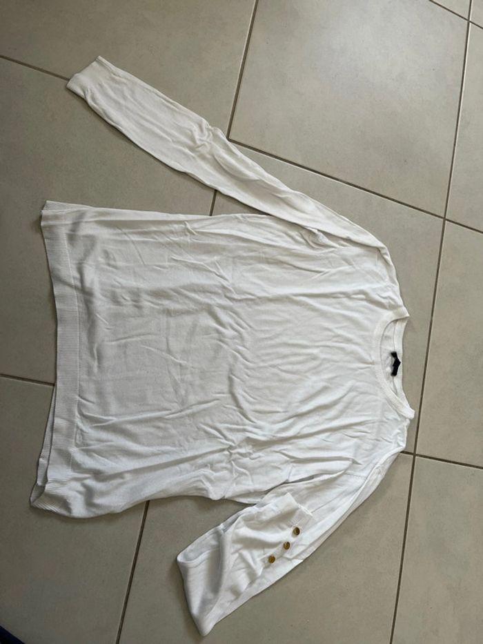 Pull blanc Taille L - photo numéro 1