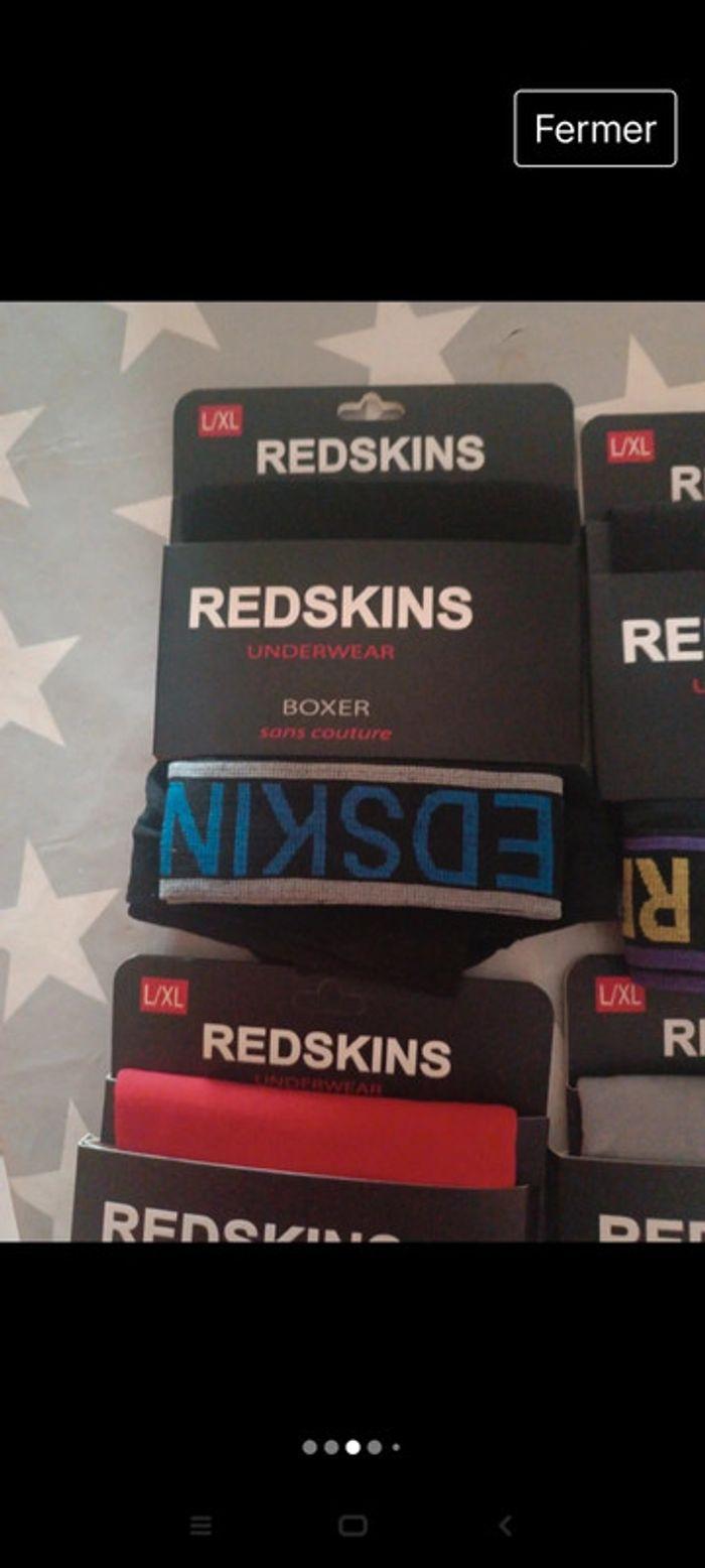 Lot de 4 boxers redskins L/XL - photo numéro 3