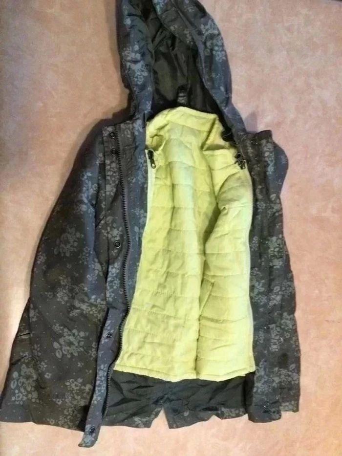 Veste fille 5 ans avec doudoune sans manche - photo numéro 1