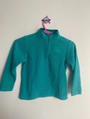 Pull polaire turquoise NKY 6 ans