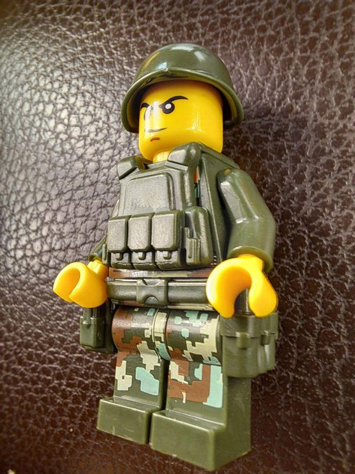 Figurine Lego compatible Militaire - photo numéro 2