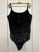 Body noir en velours Even & Odd - Taille L -