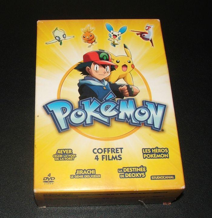 coffret DVD 4 film pokemon - photo numéro 1