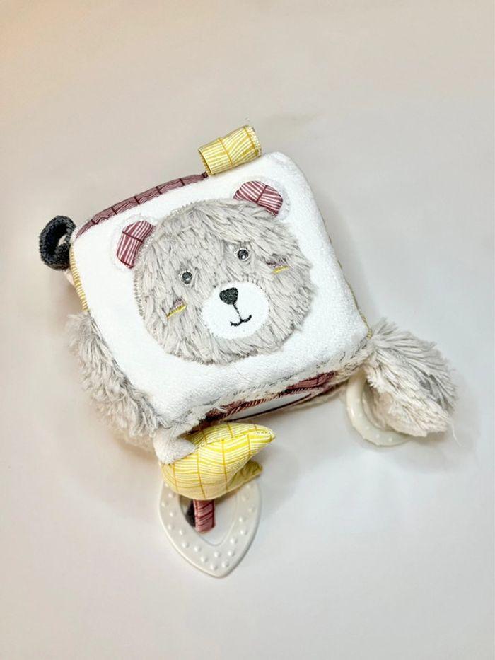 Cube d’activité peluche Sauthon - photo numéro 1