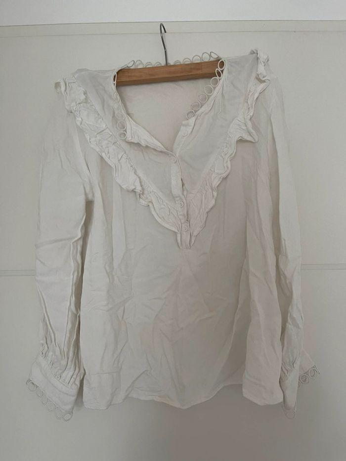 Chemise Zara blanche M - photo numéro 1