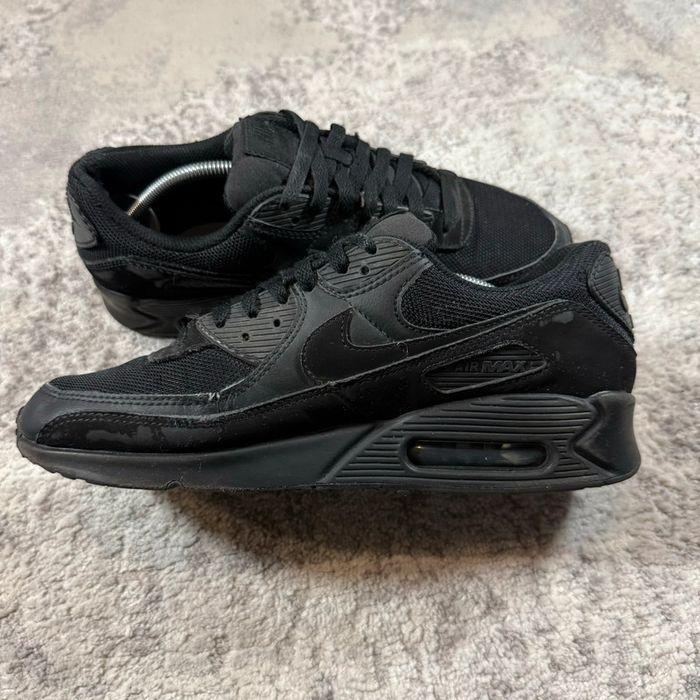 Nike Air Max 90 Essential Triple Black - photo numéro 7