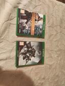 Destiny 1 et 2 Xbox one