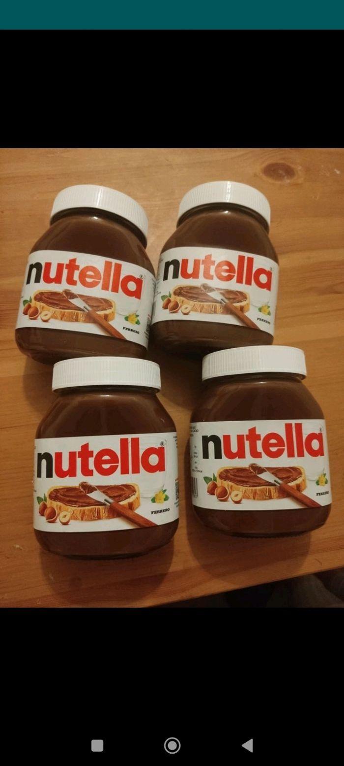 Lot 6 pots Nutella - photo numéro 1