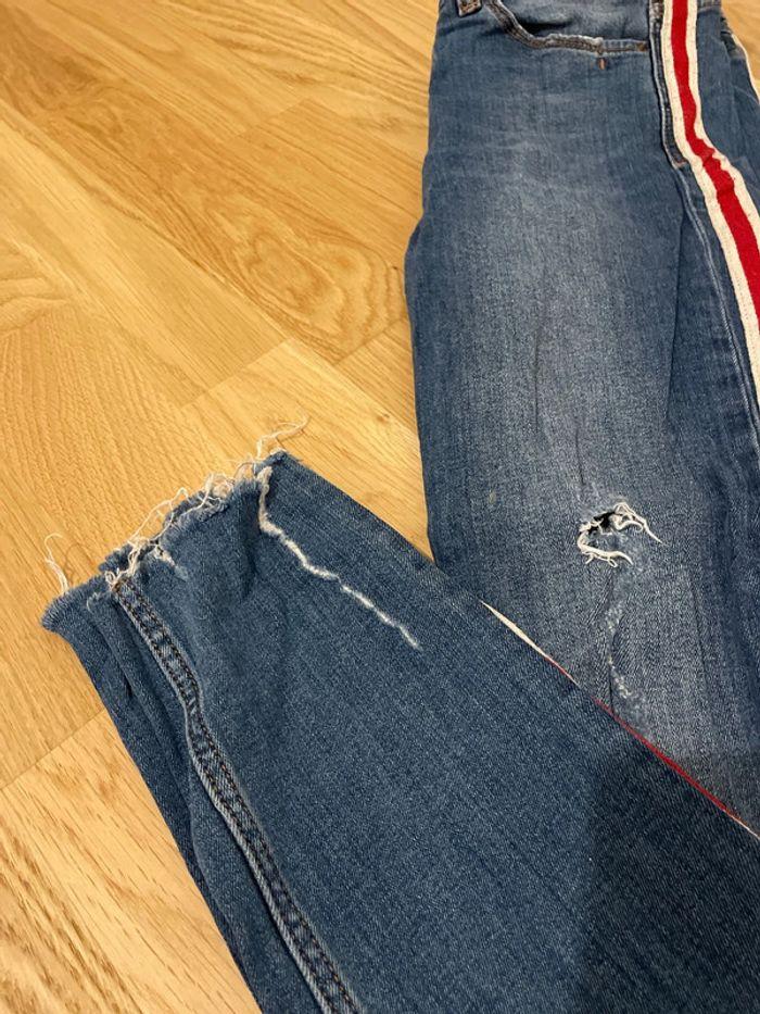 Jeans à rayures Zara - photo numéro 5