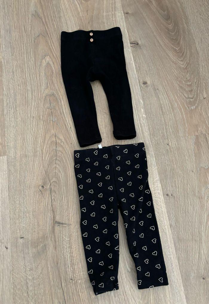 Lot de 2 leggings