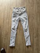 Jeans maternite Colline gris clair