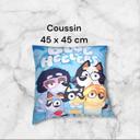 Coussin déhoussable bluey