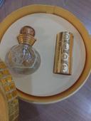 Vaporisateur doré christian dior et boîte  vintage