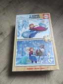 Puzzle reine de neiges par 2