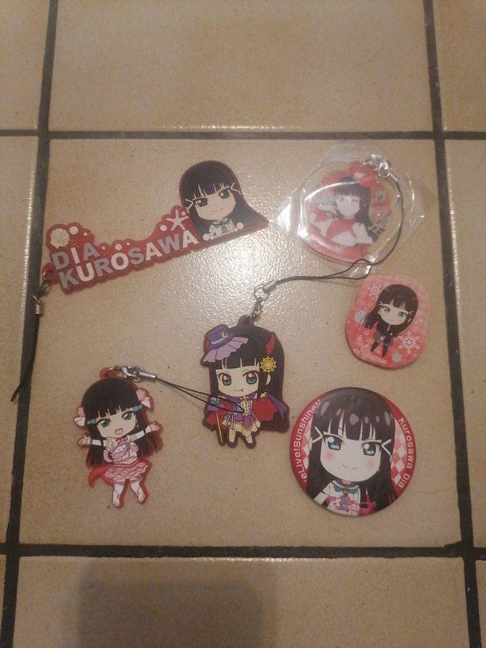 Lot 6 straps Love Live Sunshine Dia Kurosawa - photo numéro 1