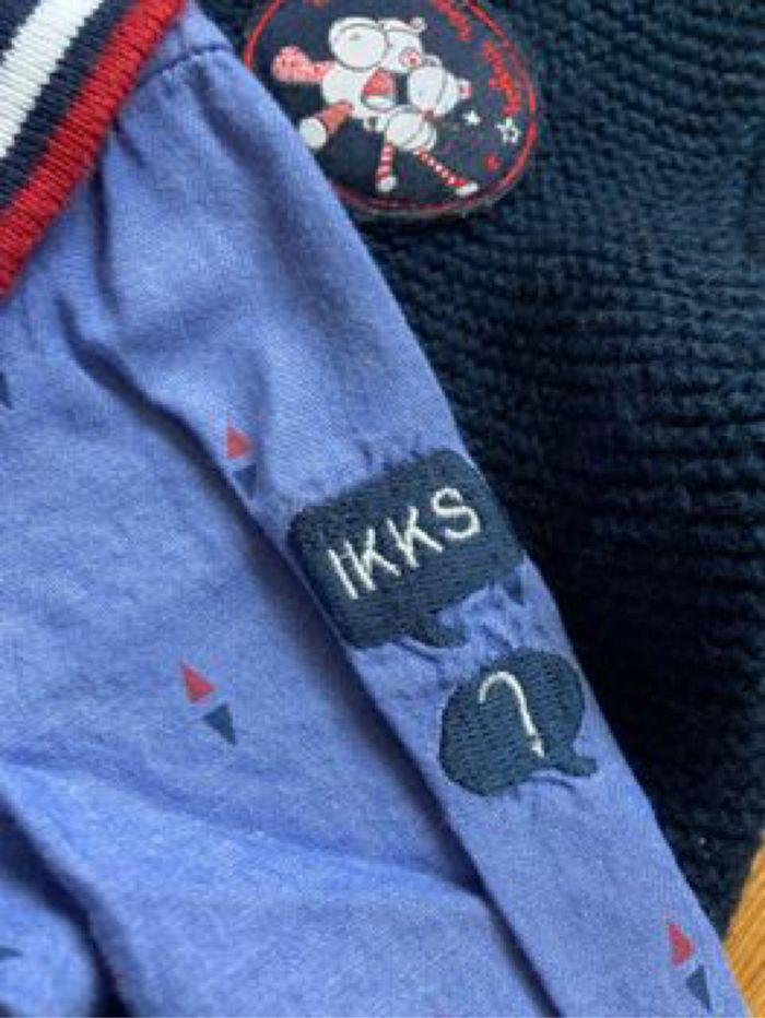 Chemise IKKS & gilet SM - photo numéro 5